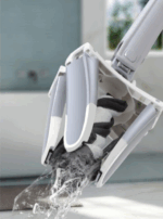 Mop cu microfibre Titan Twist, rezerva inclusa