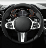 Huse laterale pentru volan, antiderapante, Maro