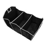 Organizator auto pentru portbagaj, pliabil, 3 compartimente, 2 buzunare Smartmall
