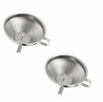 1 + 1 GRATIS - Palnie din inox cu maner si sita detasabila