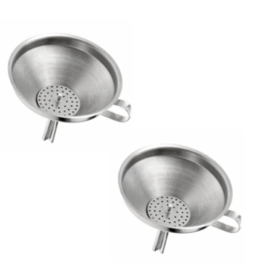 1 + 1 GRATIS - Palnie din inox cu maner si sita detasabila