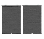 1 + 1 GRATIS - Parasolar perforat retractabil cu ventuze, 58 cm x 125cm