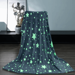 Patura Magic Blanket pentru copii, luminoasa si pufoasa, efect fosforescent