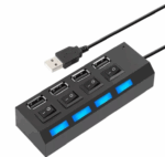 Superfast 4 PORT 2.0 HUB, protectie la supracurent, viteza de transfer 480 Mbps