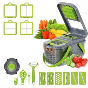 Razatoare multifunctionala pentru legume cu 22 accesorii, Veggie Slicer