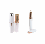 1 + 1 CADOU - Set epilator facial si Trimmer pentru sprancene