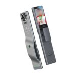 Incuietoare Smart cu Recunoaștere Faciala 3D si Palma, Amprenta, Cod, Card, Aplicatie si Video Interfon