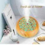 Umidificator cu ultrasunete, capacitate 300ml, LED 7 culori Smartmall