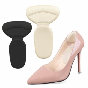 1 + 1 GRATIS Set 2 branturi cu pernite, pentru pantofi, protectie calcai, Bej / Negru