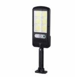 Lampa solara de exterior JY-150 , senzor de miscare , 3 setari , 150 LED COB , rezistenta la apa , accesorii prindere incluse
