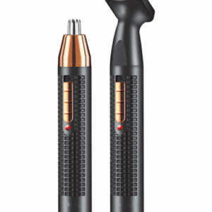 Trimmer portabil ProMozer 2in1 pentru nas,urechi,barba si mustata, negru