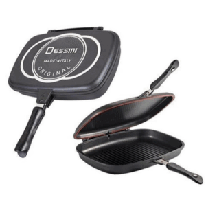 Tigaie dubleta grill, antiaderenta, 30 cm