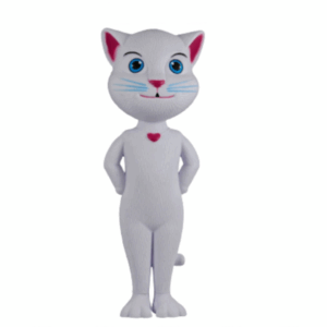 Jucaria Angela pisica inteligenta vorbitoare 28 cm