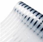 1 + 1 PROMO - Folie adeziva pentru geam, transparenta, cu dungi