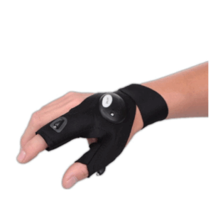 Manusa cu Lanterna  2 leduri puternice, Marime Universala, Textil , Smartmall