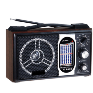Radio portabil Rotosonic LT-2008LW, 11 benzi, model retro