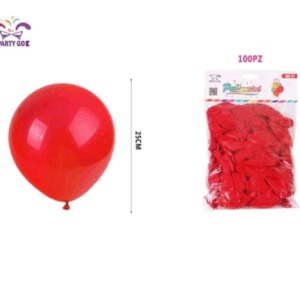 Set baloane,rosii,25cm,FA0293