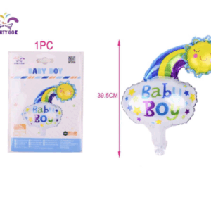 Balon inscriptionat "baby boy',39,5cm,FB1006