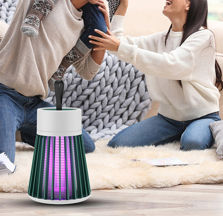 1 + 1 PROMO - Lampa electrica anti tantari cu UV, MRG MBG002, silentioasa - imagine 5