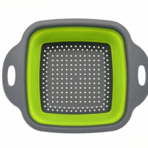 Sita patrata cu manere din silicon,diametru 20cm