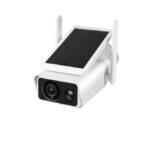 Camera Solara de Supraveghere ES-2R de Exterior, cu WIFI, 1080P HD, 2 MP, IP 66, Slot TF Card, PIR, IR, Carcasa Metalica, 2 Antene, Suport Montare