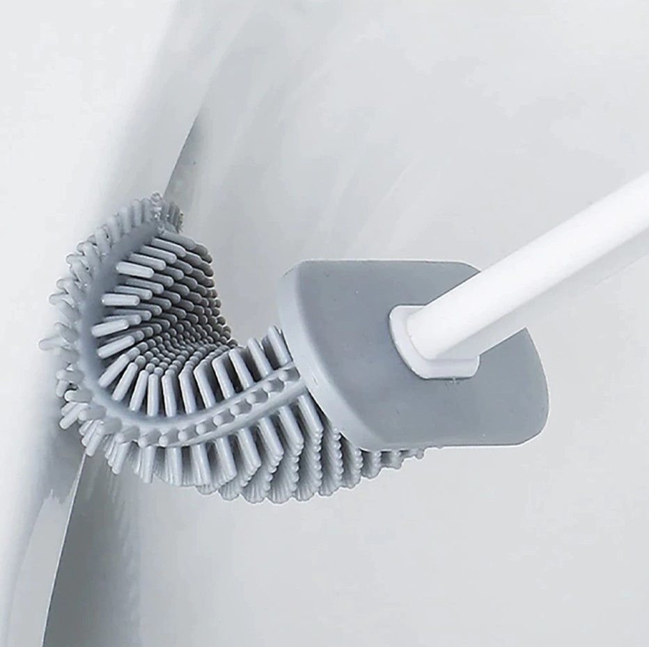 1 + 1 GRATIS - Perie pentru WC din silicon cu suport autoadeziv si cap flexibil - imagine 17