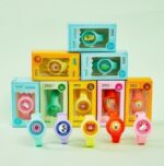 Set 3 bratari pentru copii, anti insecte, cu iluminare LED