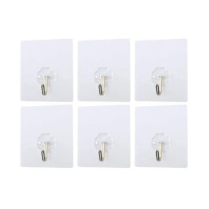 carlige autoadezive pentru bucatarie si baie Set de 6 bucati