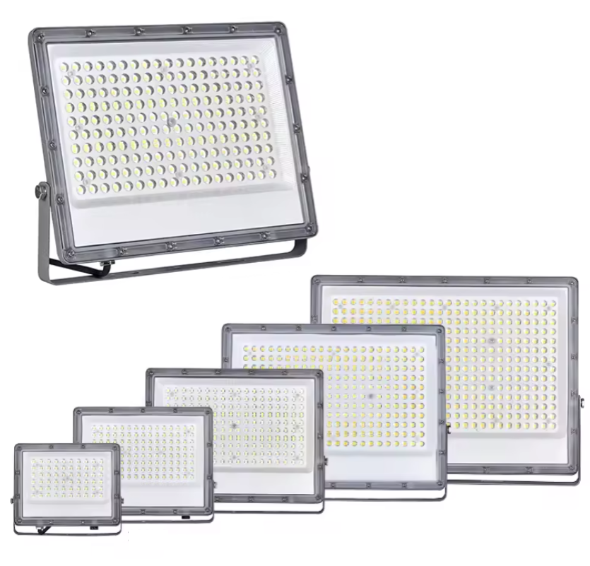 Proiector iluminat cu panou solar si telecomanda , 100-800 W