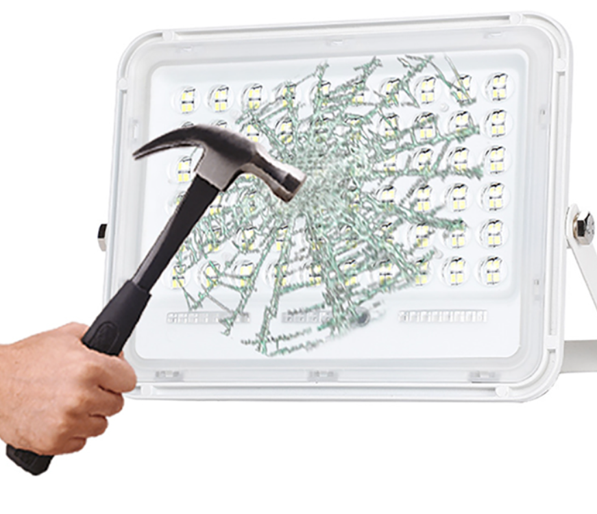 Proiector iluminat cu panou solar si telecomanda , 100-800 W - imagine 2