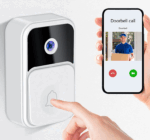 Sonerie cu Camera Inteligenta cu Vizibilitate Nocturna 1080 p, 800 mah, WIFI