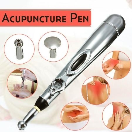 Stilou de masaj electric pentru puncte de acupunctură Smartmall - imagine 3