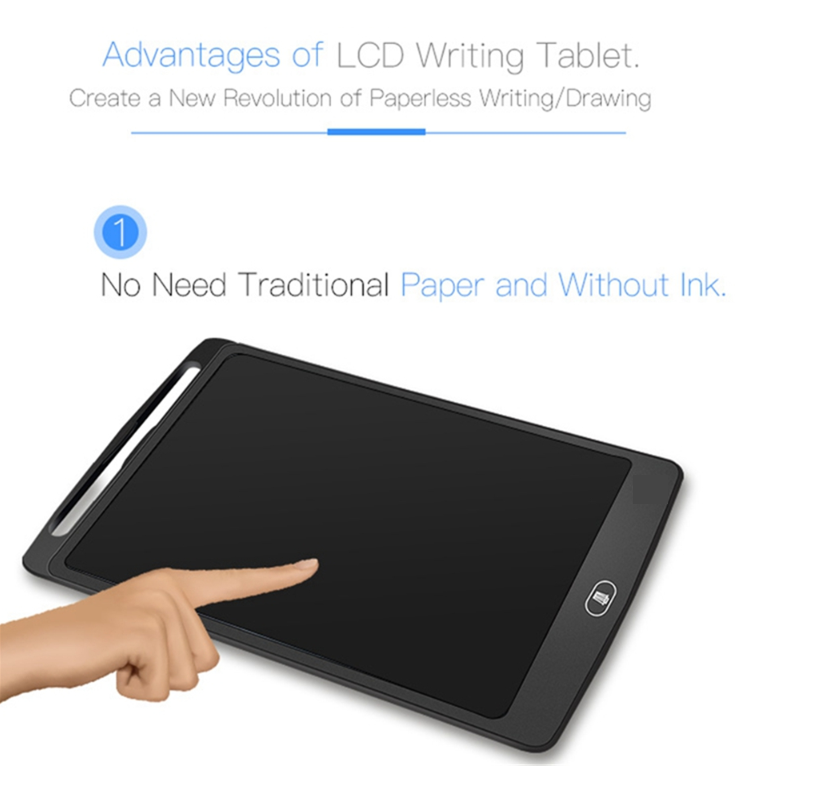 1 + 1 GRATIS - Tableta grafica pentru scris si desenat cu buton de stergere automata, 10.5 inch, creion special inclus, versiunea PRO - imagine 4