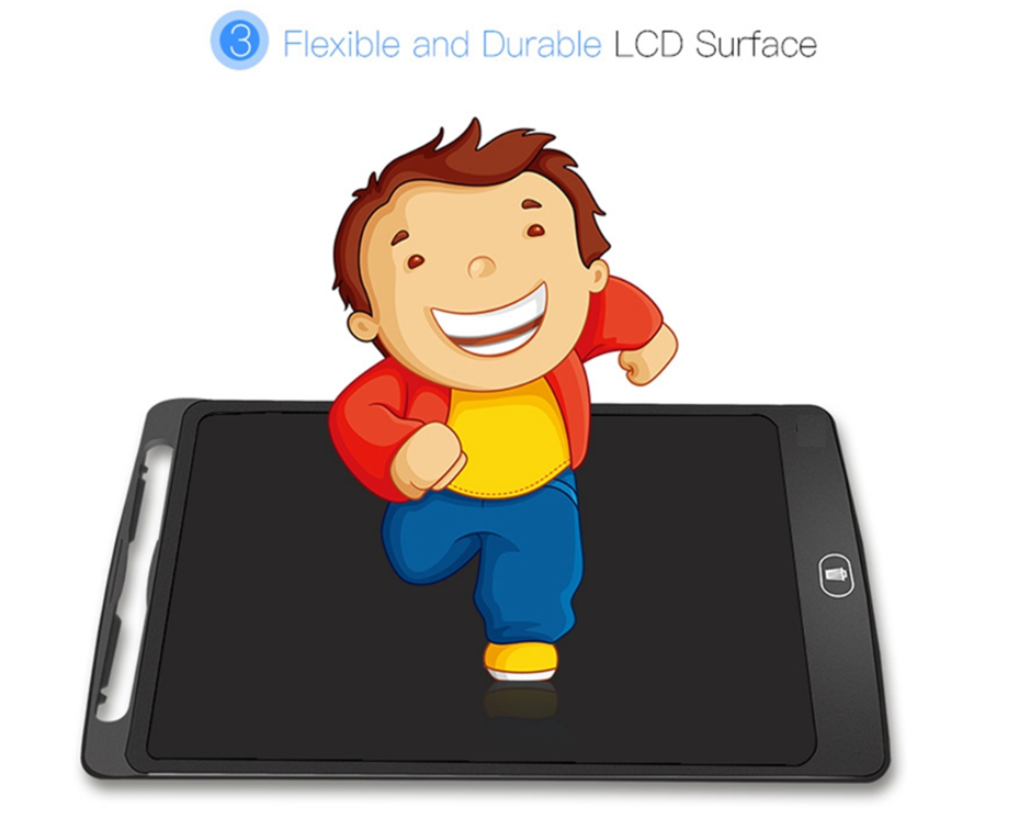 Tableta grafica pentru scris si desenat, buton de stergere automata, 8.5 inch, creion special inclus Smartmall - imagine 4