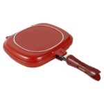 Tigaie dubla, suprafata antiaderenta, non stick, 32 cm Smartmall