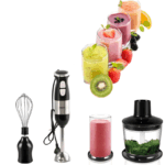Blender Multifunctional cu Două Trepte și Două Lame din Oțel Inoxidabil, 500 W