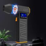 Suflantă Aer Electrică Fără Fir 150.000 RPM Curățare Rapidă pentru PC, Tastatură, Mașină și Mobilier, Portabilă și Ușor de Folosit