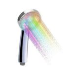 Pară de duș multicolor cu led- ușor de instalat