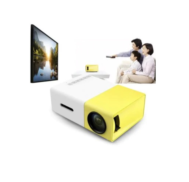 Videoproiector LED mini portabil, 600 LM, 1080P, Full HD - imagine 3