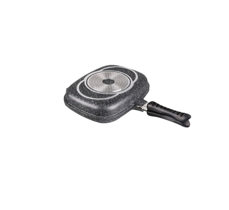 Tigaie dubleta grill, antiaderenta, 30 cm - imagine 4