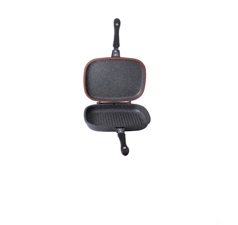 Tigaie dubleta grill, antiaderenta, 30 cm - imagine 6