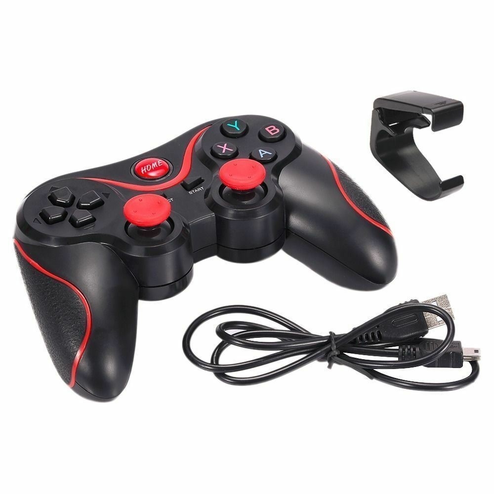 Wireless Controller, Conexiune Bluetooth, Cu Suport Reglabil Pentru Tableta Sau Telefon, Compatibilitate Multipla Smartmall - imagine 4