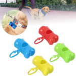 Dozator Saci De Deseuri Animale | Suport Portabil Cu Carlig | Carcasa Din Plastic | Pentru Caini