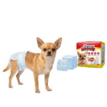 Scutece De Unica Folosinta Pentru Caini Masculi | Marime XS (15–33 cm) | Protectie Antiscurgere | 8 Bucati