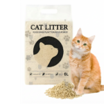 Asternut Vegetal Din Tofu 6L | Nisip Pentru Litiera Pisici | Fara Praf | Ecologic