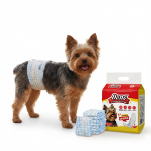 Scutece De Unica Folosinta Pentru Caini Masculi | Marime S (30–48 cm) | Protectie Antiscurgere | 8 Bucati