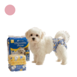 Scutece De Unica Folosinta Pentru Caini Femele | Marime XS (22–40 cm, 2–4 kg) | Set 30 Bucati