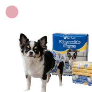 Scutece De Unica Folosinta Pentru Caini Femele | Marime XXS (18–30 cm, 1–3 kg) | Set 30 Bucati