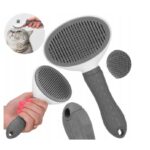 Perie Pentru Animale | Auto-Curatare | Ace Inclinate 150° | Maner Ergonomic