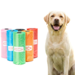 Saci Biodegradabili Pentru Deseuri Caini Si Pisici | Set 3 Role | 45 Pungi | Compatibili Dozatoare Standard